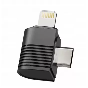 Ulanzi A100 Adattatore Lightning per microfono su iPhone 14 13 12 11 X 8