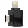 Ulanzi A100 Adattatore Lightning per microfono su iPhone 14 13 12 11 X 8