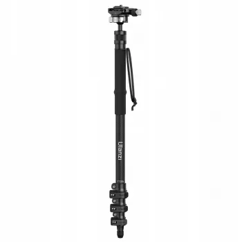 ULANZI TT35 Monopiede professionale in fibra di carbonio 130 cm con testa fluida per fotocamera DSLR
