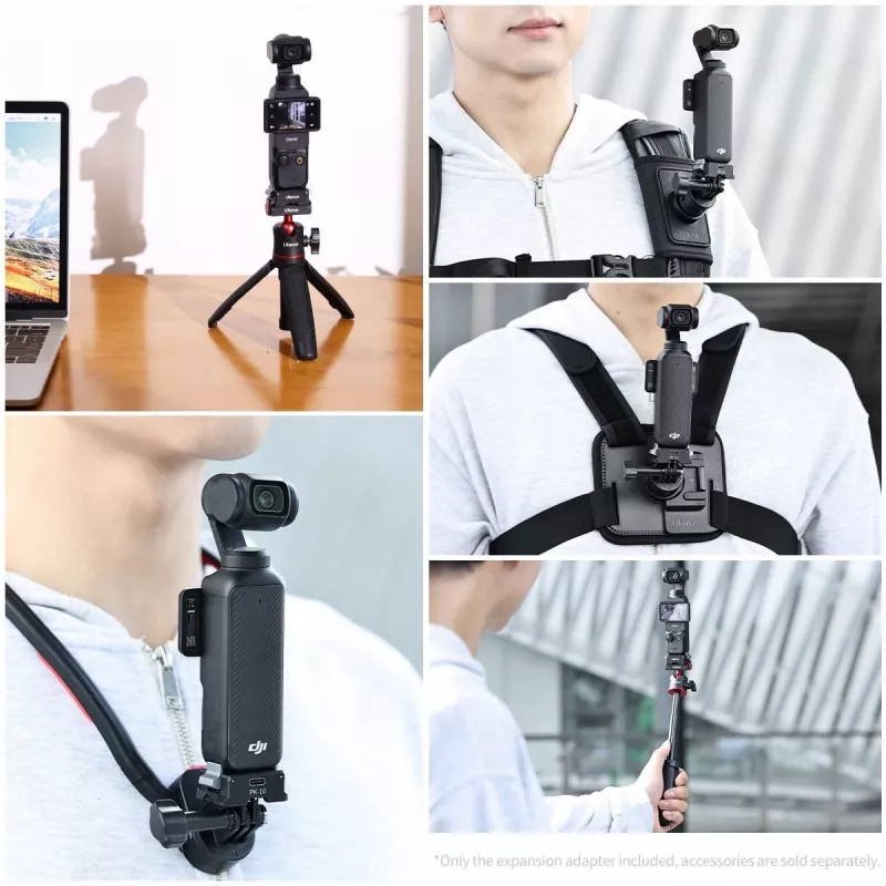 Ulanzi PK-10 adattatore per DJI Osmo Pocket 3 - supporto 1/4