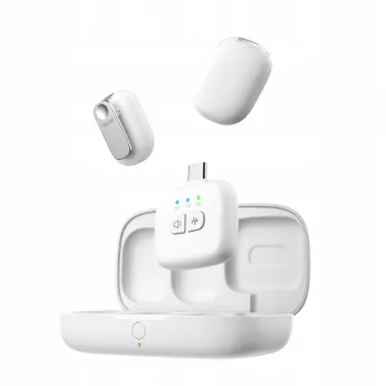 Ulanzi A30 Tiny Set trasmissione audio wireless - USB-C, Bianco