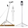 Ulanzi TT88 Selfie stick treppiede con telecomando Bluetooth e luce di riempimento, Bianco