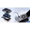 Ulanzi CU01 Ventilatore di raffreddamento per fotocamera con set batteria 3000mAh