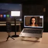 ULANZI K6500 9W RGB LED Video Fill Light con fissaggio magnetico, controllo app Bluetooth, display OLED