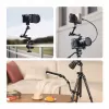 Ulanzi HD02 Super Clamp Crab Clamp con filetto da 1/4 di pollice e 3/8 di pollice per Magic Arm