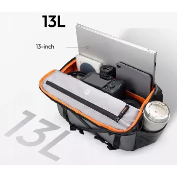 ULANZI SU02 Borsa a tracolla Sling per fotocamera mirrorless, drone, action camera - nero