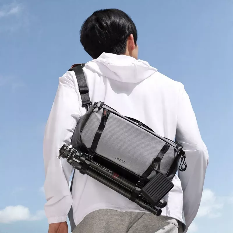 ULANZI SU02 Borsa a tracolla Sling per fotocamera mirrorless, drone, action camera - nero