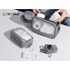 ULANZI BP15 Borsa da viaggio per accessori, batterie, cavi, schede, telefono - taglia media - nero