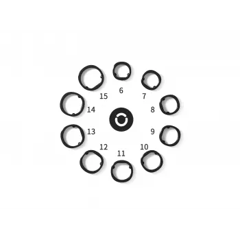 RingConn Sizing Kit per Gen3 grigio 6-15