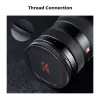 K&F Concept M-Cap tappo obiettivo magnetico 86 mm nero