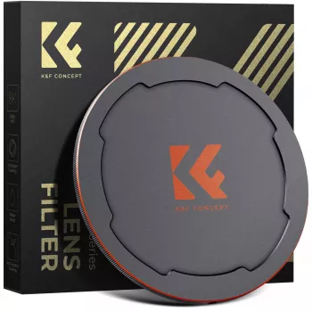 K&F Concept M-Cap tappo obiettivo magnetico 95 mm nero