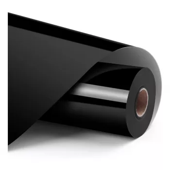 LOKLIK Vinile termotrasferibile Basic, nero, 30,5 x 180 cm