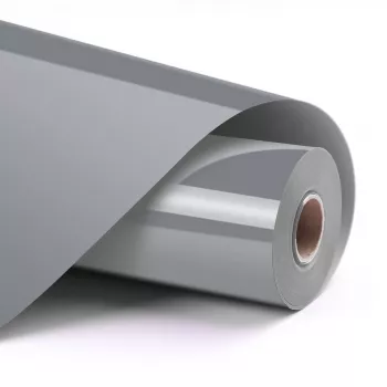LOKLiK Permanent Adhesive Vinyl lucido argento 305 x 1800 mm