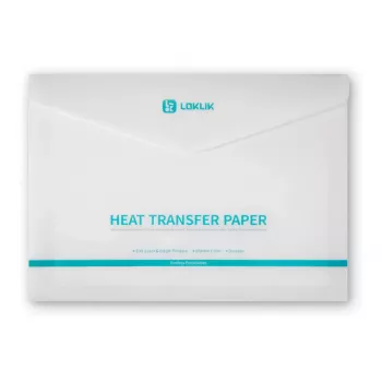LOKLIK Europe Transfer Paper Sheets - Dark - confezione da 8