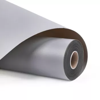 LOKLIK pellicola in vinile adesiva permanente opaca - grigio chiaro - 30,5 x 180 cm