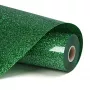 LOKLIK Vinile termotrasferibile Glitter, verde, 30,5 x 90 cm