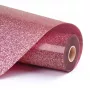 LOKLIK Glitter Heat Transfer Vinyl - rosa - 30,5 x 90 cm