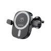 Dudao FW11 supporto per cellulare da auto con caricabatterie wireless 15W bocchetta/plancia - nero
