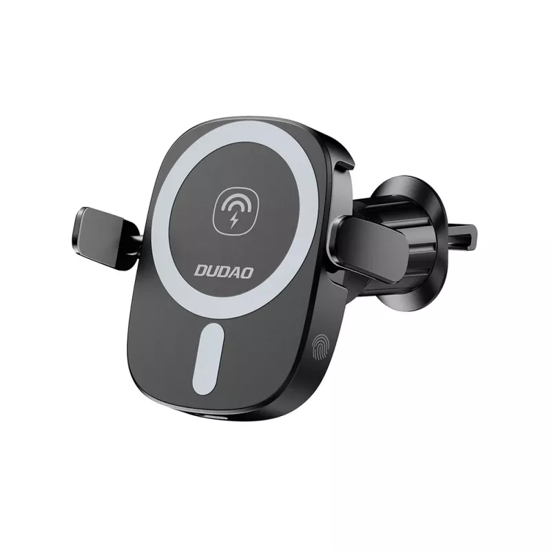 Dudao FW11 supporto per cellulare da auto con caricabatterie wireless 15W bocchetta/plancia - nero