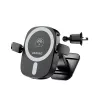 Dudao FW11 supporto per cellulare da auto con caricabatterie wireless 15W bocchetta/plancia - nero