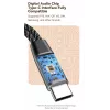 Dudao L13C+ adattatore 2-in-1 USB-C a USB-C con audio e ricarica