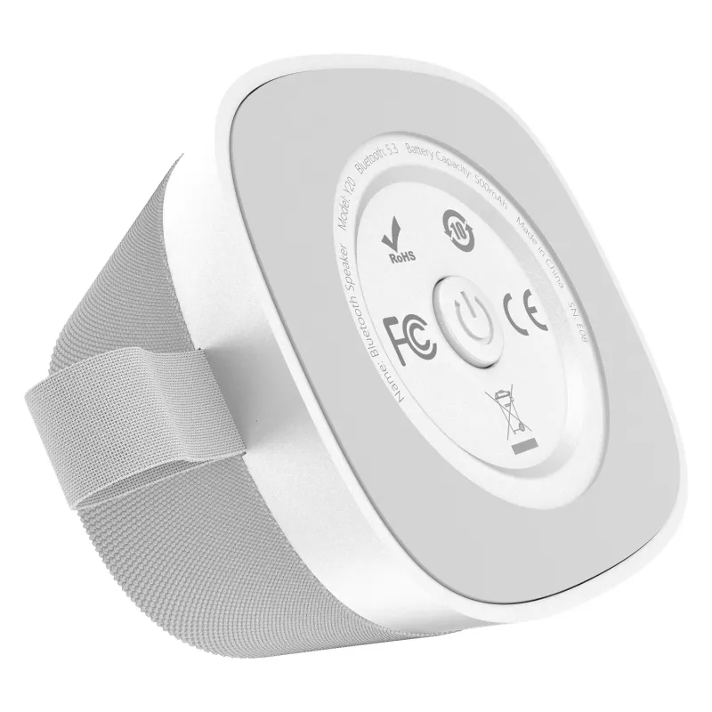 Dudao Y20 speaker wireless con supporto magnetico Bluetooth 5.3 - argento