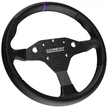 CONSPIT RX320 Volante da Corsa rotondo - 320mm Alcantara
