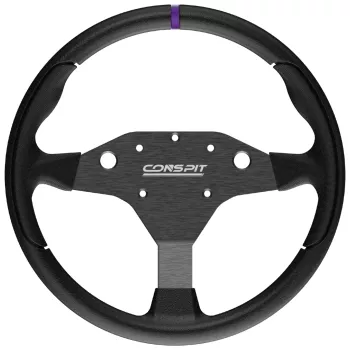 CONSPIT RX320 Volante da Corsa rotondo - 320mm Alcantara