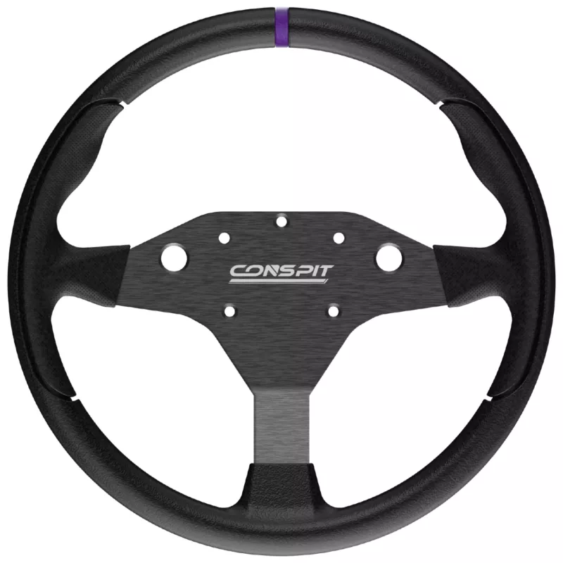 CONSPIT RX320 Volante da Corsa rotondo - 320mm Alcantara