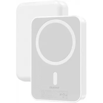 Powerbank Dudao K26 10000mAh 20W USB-A / USB-C / MagSafe bianco