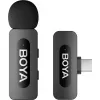 Microfono wireless BOYA BY-V10 V2.0 2,4 GHz - nero