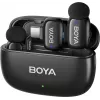 Sistema di microfoni wireless BOYA mini 2-02 2,4 GHz USB-C - nero