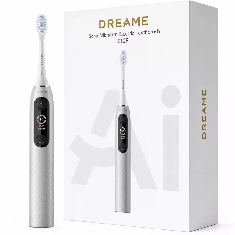 Dreame E10F Spazzolino Elettrico Sonico, Set, Argento