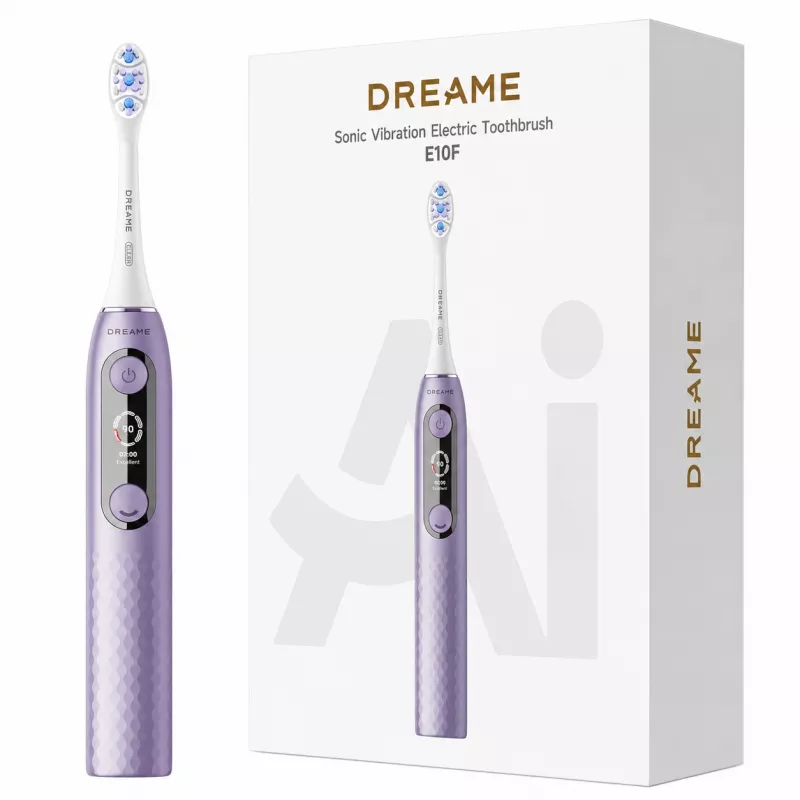 Dreame E10F Spazzolino Elettrico Sonico, Set, Viola