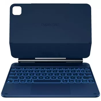 Typecase Edge custodia con tastiera per iPad Air 11 M2 2024 / M3 2025 / M4 2026, azzurro