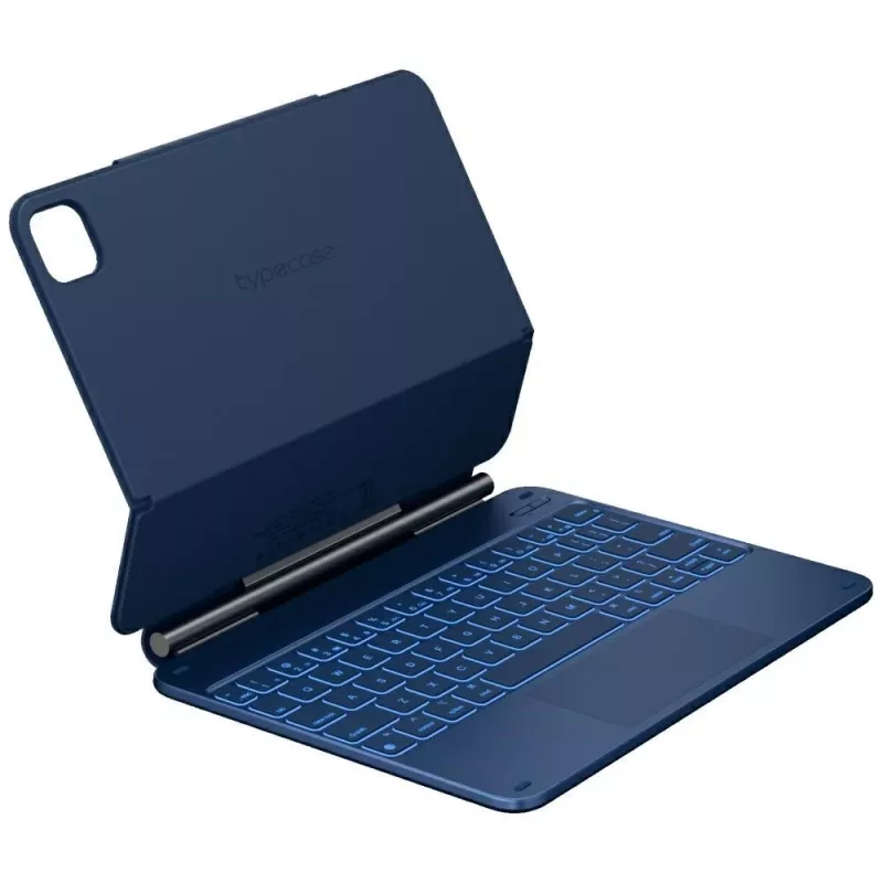 Typecase Edge custodia con tastiera per iPad Air 11 M2 2024 / M3 2025 / M4 2026, azzurro