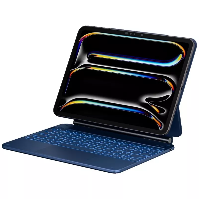 Typecase Edge custodia con tastiera per iPad Air 11 M2 2024 / M3 2025 / M4 2026, azzurro