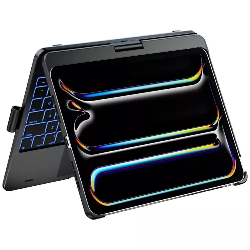 Typecase Flexbook Touch custodia con tastiera per iPad Pro 11 2024/2025, nero