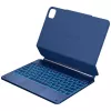 Typecase Edge custodia con tastiera per iPad Air 13 M2 2024 / M3 2025 / M4 2026, blu pacifico