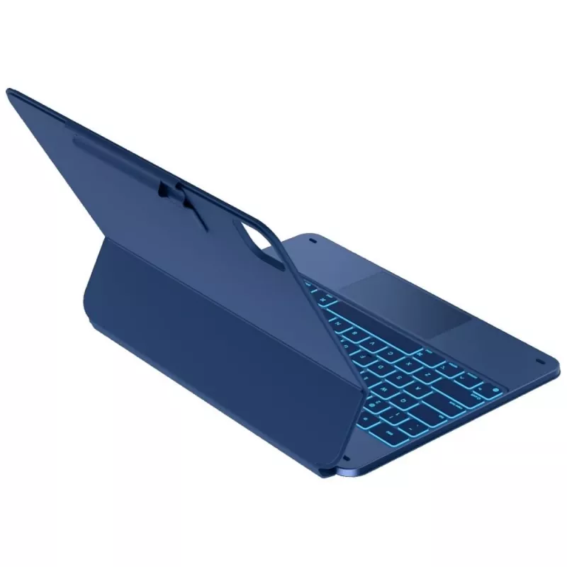 Typecase Edge custodia con tastiera per iPad Air 13 M2 2024 / M3 2025 / M4 2026, blu pacifico
