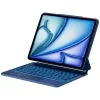 Typecase Edge custodia con tastiera per iPad Air 13 M2 2024 / M3 2025 / M4 2026, blu pacifico
