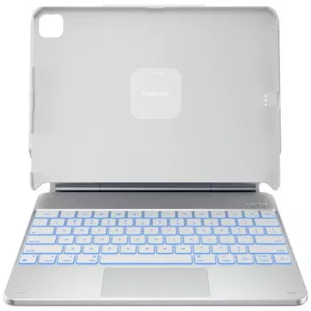 Typecase Edge + custodia con tastiera per iPad Air 13 M2 2024 / M3 2025 / M4 2026, bianco