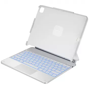 Typecase Edge + custodia con tastiera per iPad Air 13 M2 2024 / M3 2025 / M4 2026, bianco