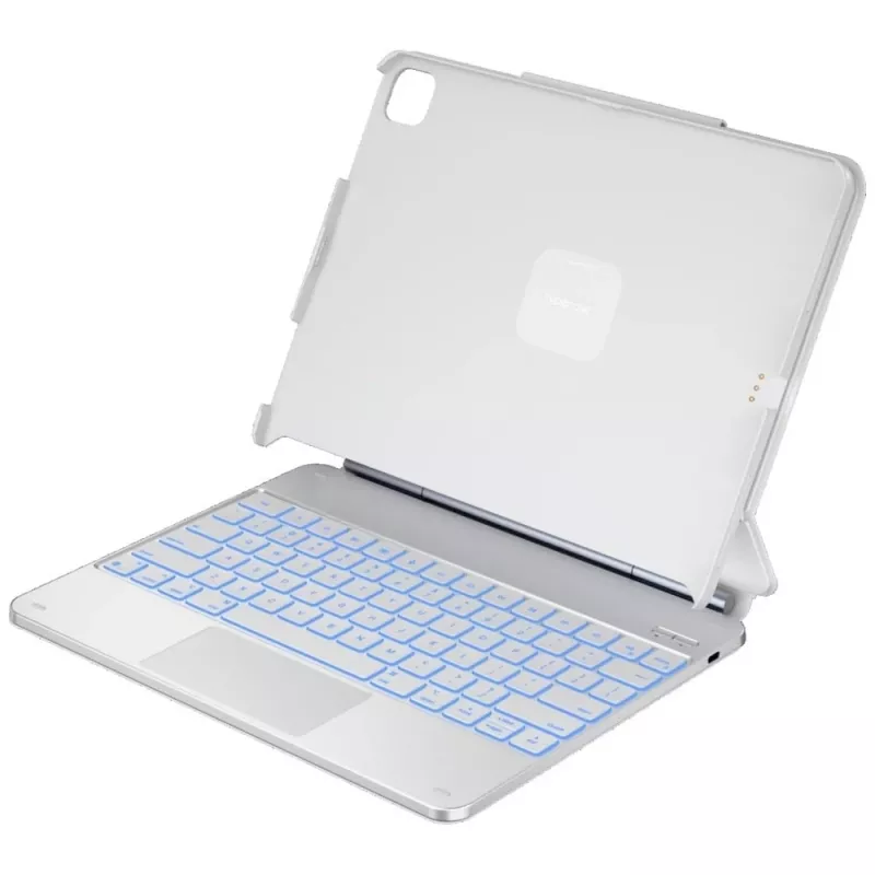 Typecase Edge + custodia con tastiera per iPad Air 13 M2 2024 / M3 2025 / M4 2026, bianco