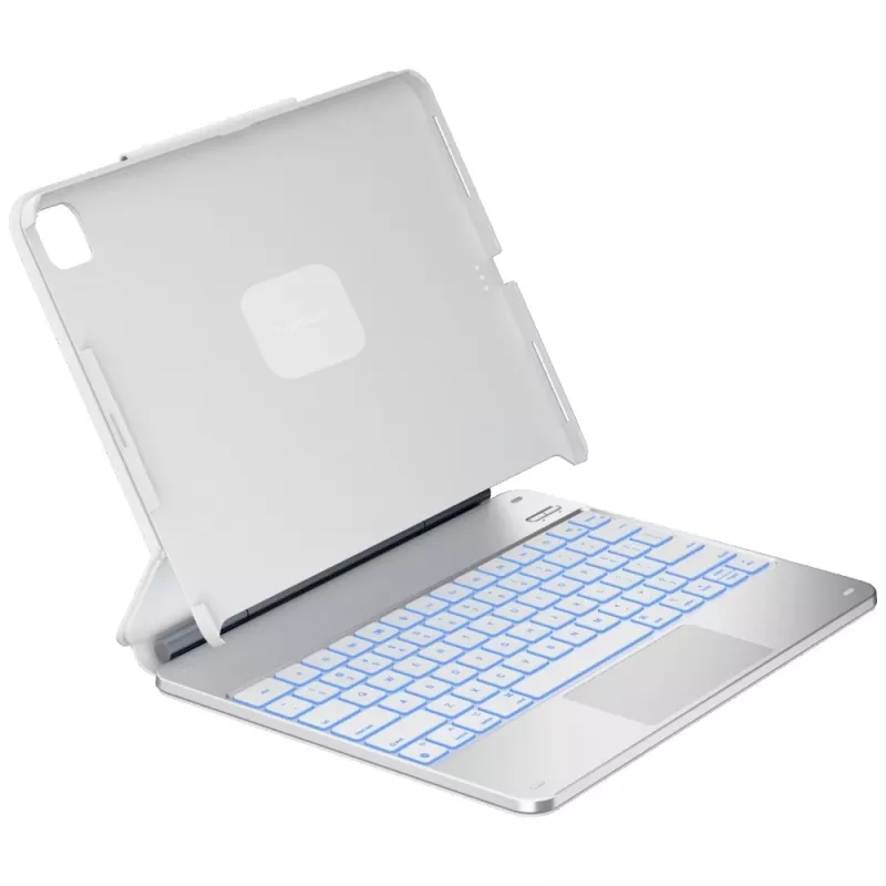 Typecase Edge + custodia con tastiera per iPad Air 13 M2 2024 / M3 2025 / M4 2026, bianco
