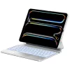 Typecase Edge + custodia con tastiera per iPad Air 13 M2 2024 / M3 2025 / M4 2026, bianco