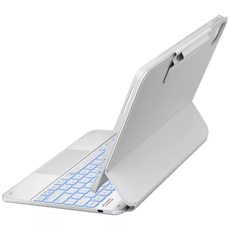 Typecase Edge + custodia con tastiera per iPad Air 13 M2 2024 / M3 2025 / M4 2026, bianco