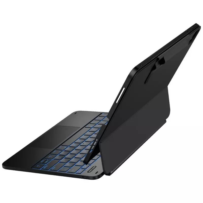 Typecase Edge + custodia con tastiera per iPad Pro 13 2024/2025 nero