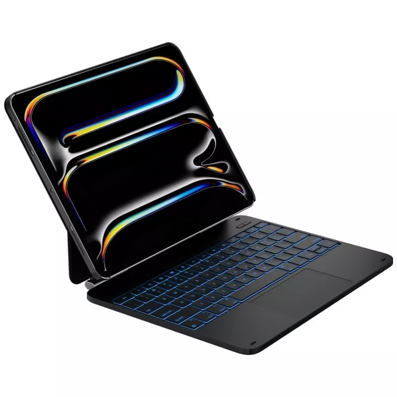 Typecase Edge + custodia con tastiera per iPad Pro 13 2024/2025 nero