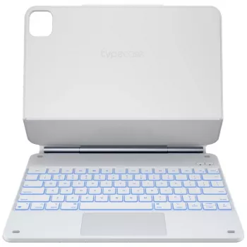 Typecase Edge Custodia con tastiera per iPad Air 13 2024/2025, bianco